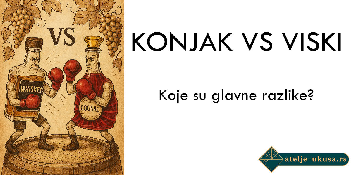 Konjak vs. Viski: Koje su Glavne Razlike?