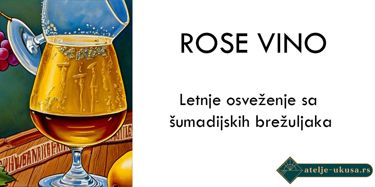 Roze vino: Letnje osveženje sa šumadijskih brežuljaka