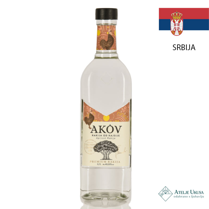 Akov Rakija Od Kajsije 0,7l