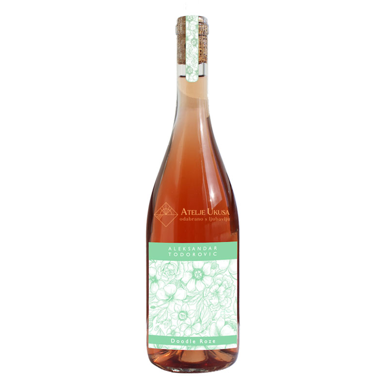 Aleksandar Todorović Doodle Rose , Rose Vino 0.75l