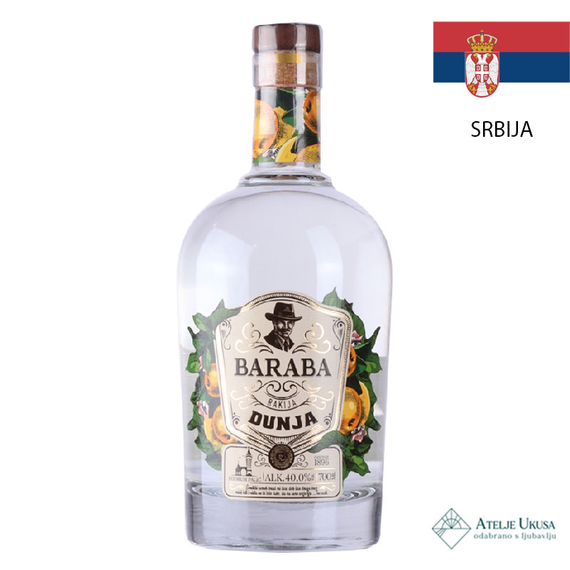 Baraba Rakija Od Dunja 0,7l