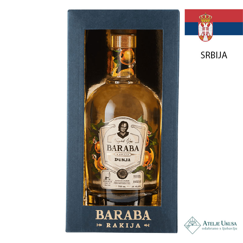 Baraba Rakija Od Dunje 0.7l (Gift Box)