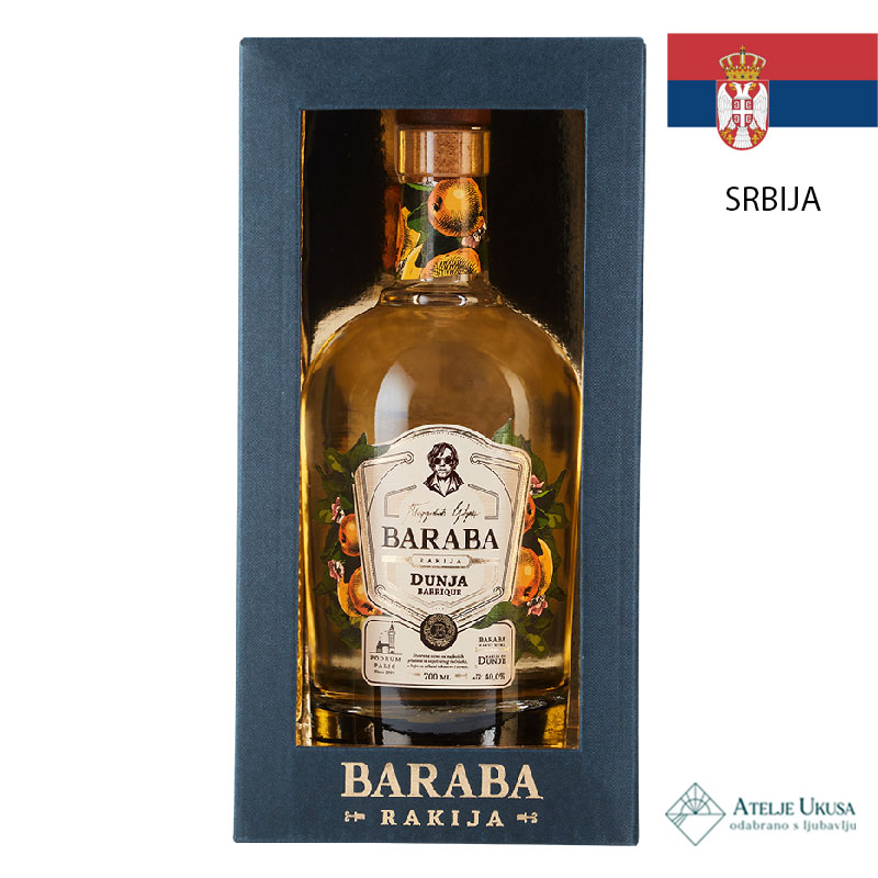 Baraba Rakija Od Dunje Barrique 0.7l (Gift Box)