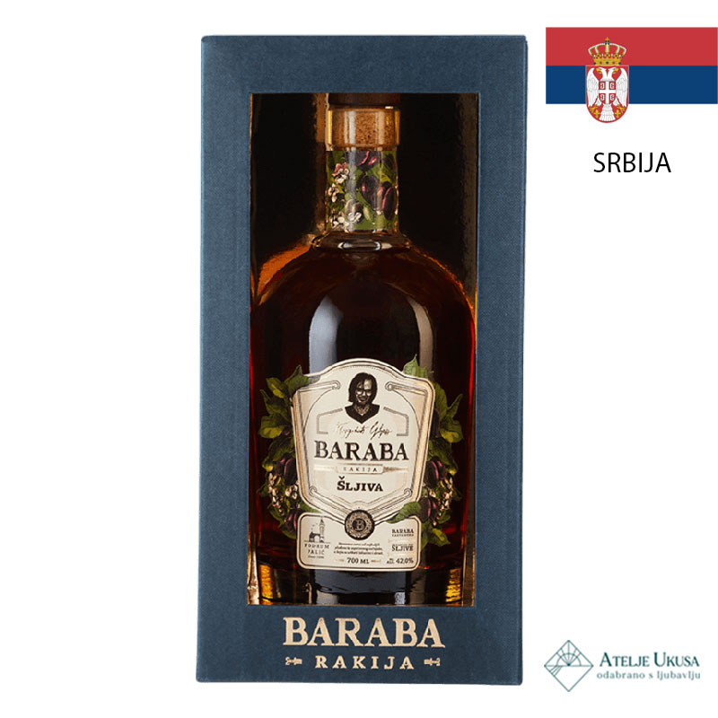 Baraba Rakija Od Šljive 0.7l (Gift Box)