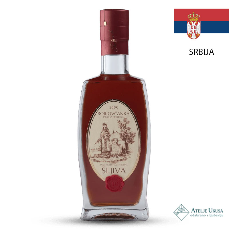 Bojkovčanka Rakija Od Šljive Premium 10god. 5l - Balon