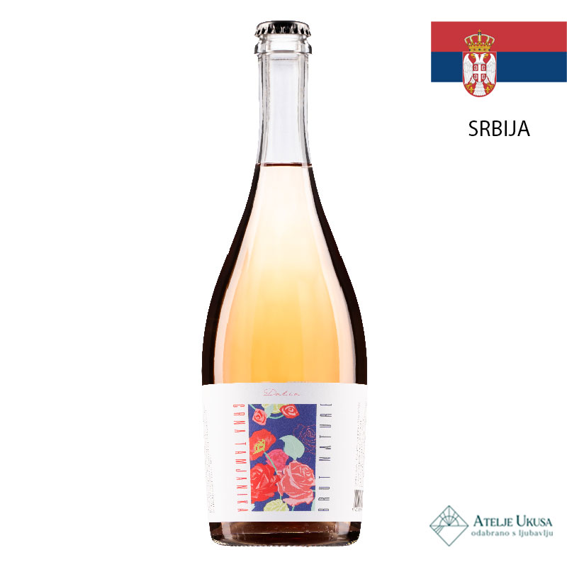 Dalia Crna Tamjanika Penušavo Vino 0.75l
