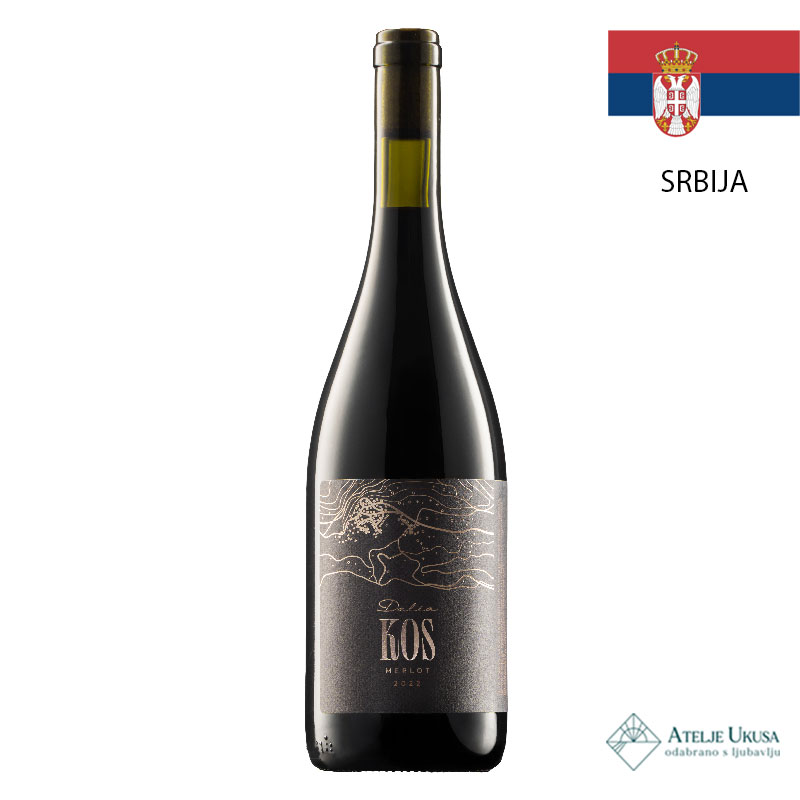 Dalia Kos Merlot Crveno Vino 0.75l