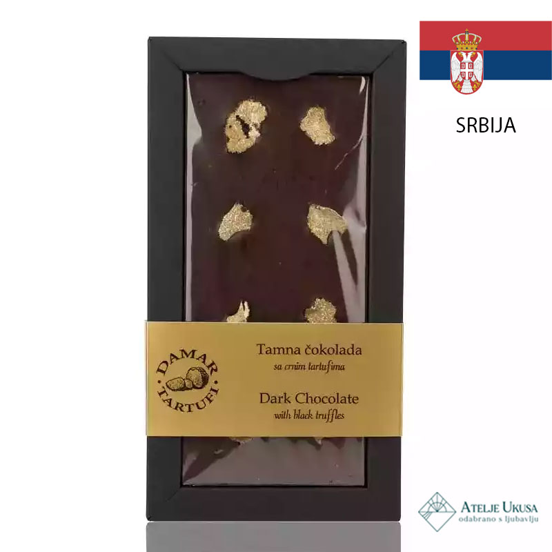 Damar Crna Čokolada Sa Crnim Tartufima 100g