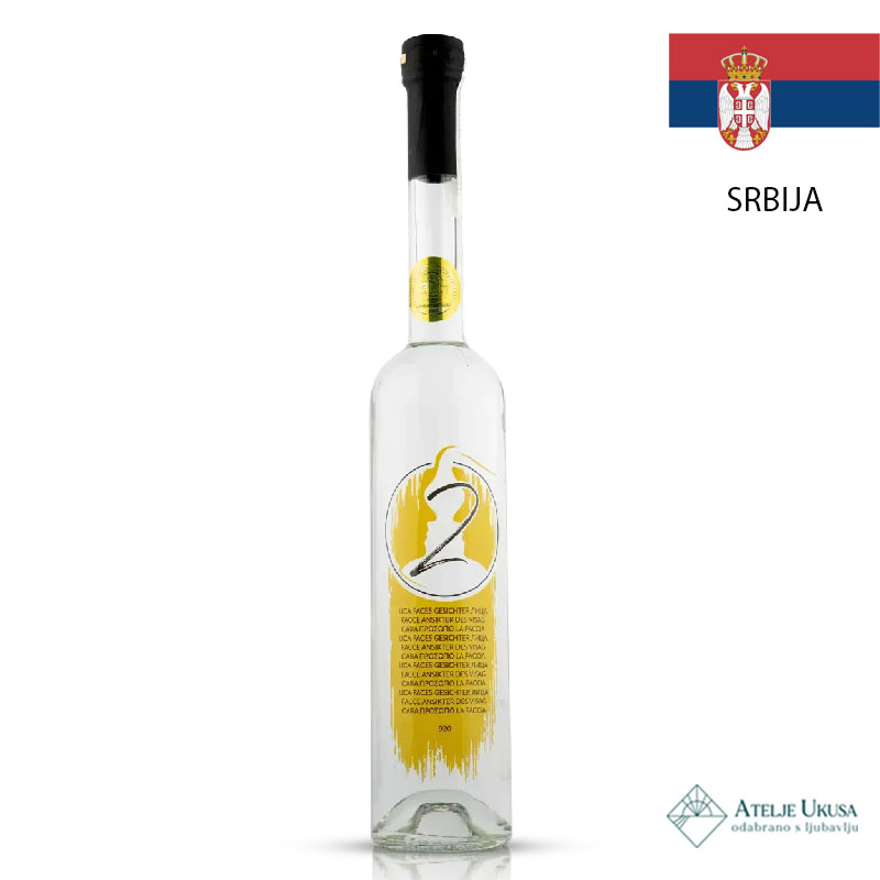 Dva Lica Rakija Od Kruške Viljamovka 0,5l