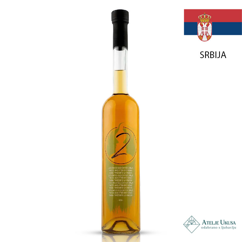 Dva Lica Rakija Od Šljiva Travarica 0,5l