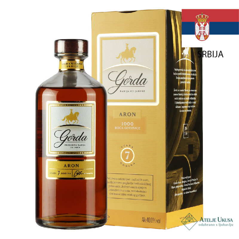 Gorda Aron Kalvados Gift Box 0,7l