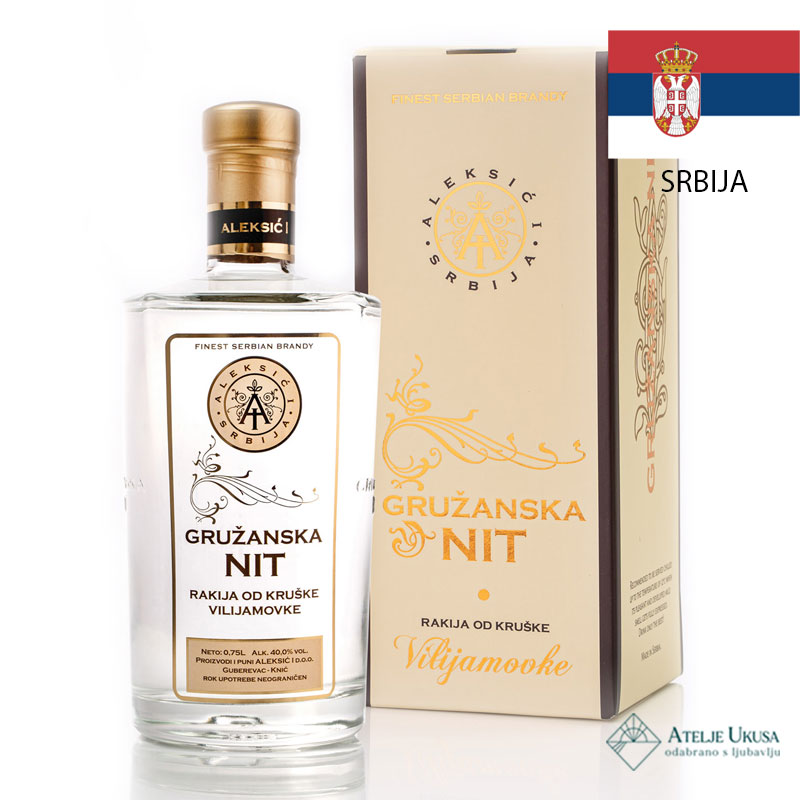 Gružanska Nit Viljamovka, Rakija Od Kruške 0.7l