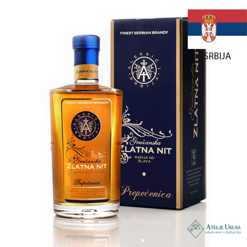 Gružanska Zlatna Nit, Rakija Od Šljive 0.7l