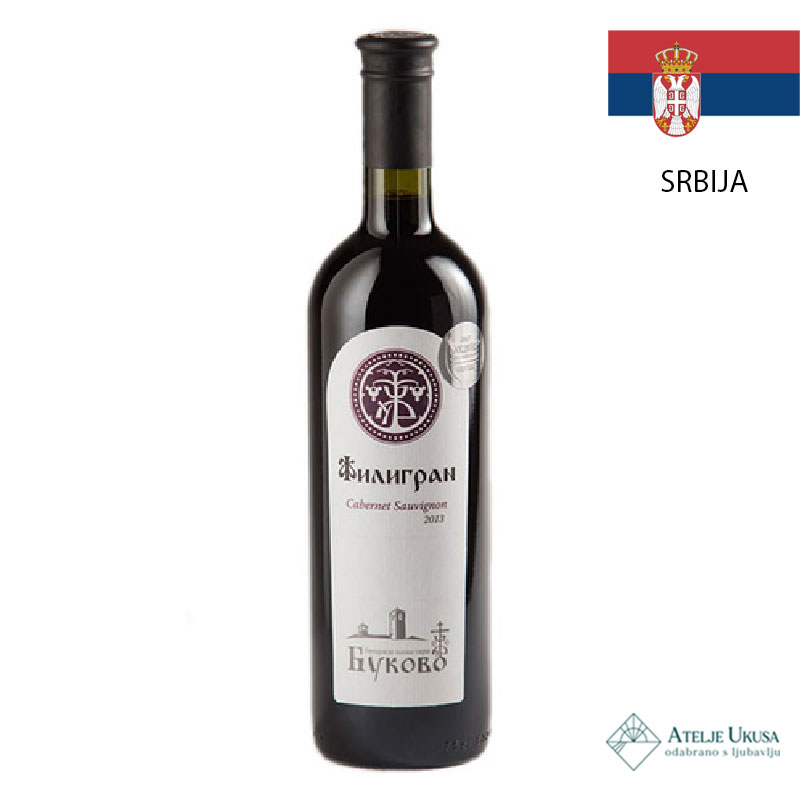Manastir Bukovo Filigran Cabernet Sauvignon 0,75l