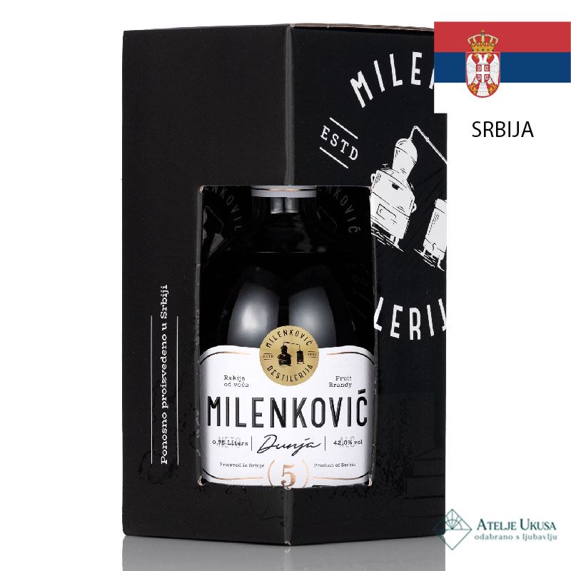 Milenkovic Rakija Od Dunja 5god. 0,7l