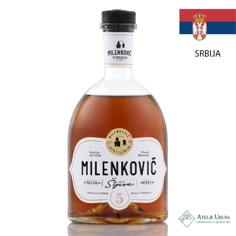 Milenkovic Rakija Od Šljiva 5god. 0.7l