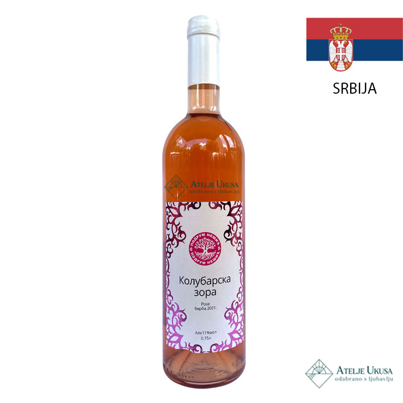 Nešić  Kolubarska Zora  , Rose Vino 0.75l