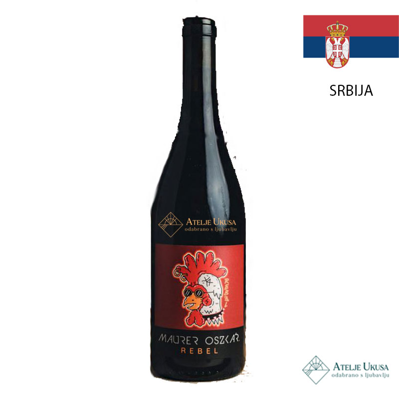 Oscar Maurer Rebel, Crveno Vino 0.75l 