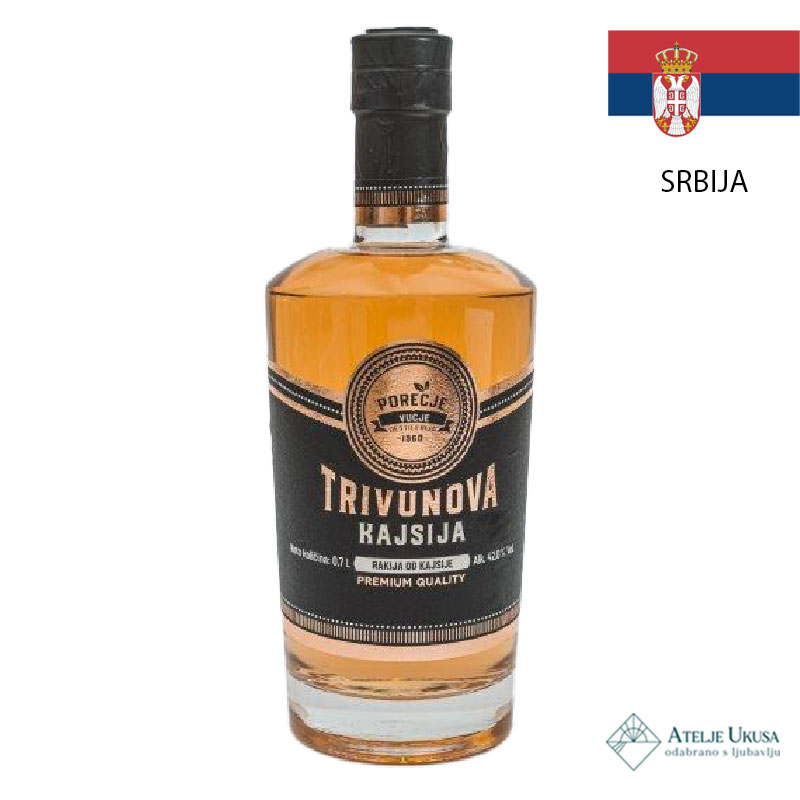Porečje Trivunova Kajsija Premium 0,7l