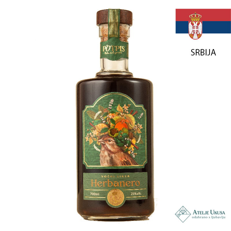 Potpis Herbanero Liker Od Oraha 0,7l