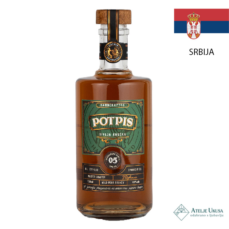 Potpis Rakija Od Divlje Kruške 05 Barik 0,7l