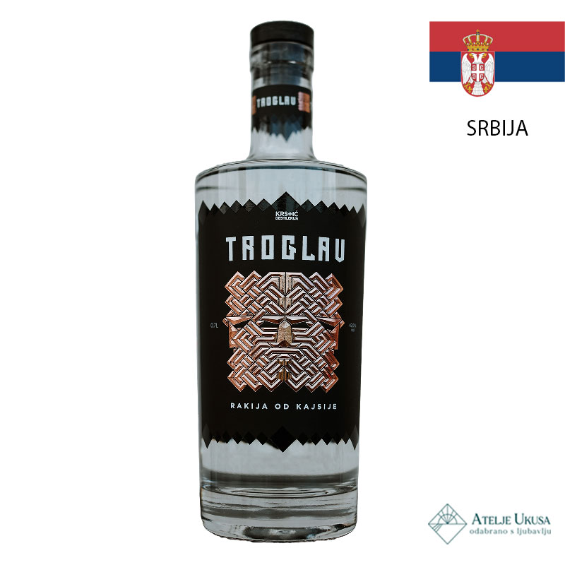 Troglav Rakija Od Kajsije 0,7l