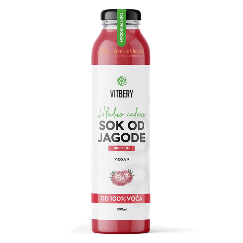 Vitbery  Sok Od Jagode 500ml