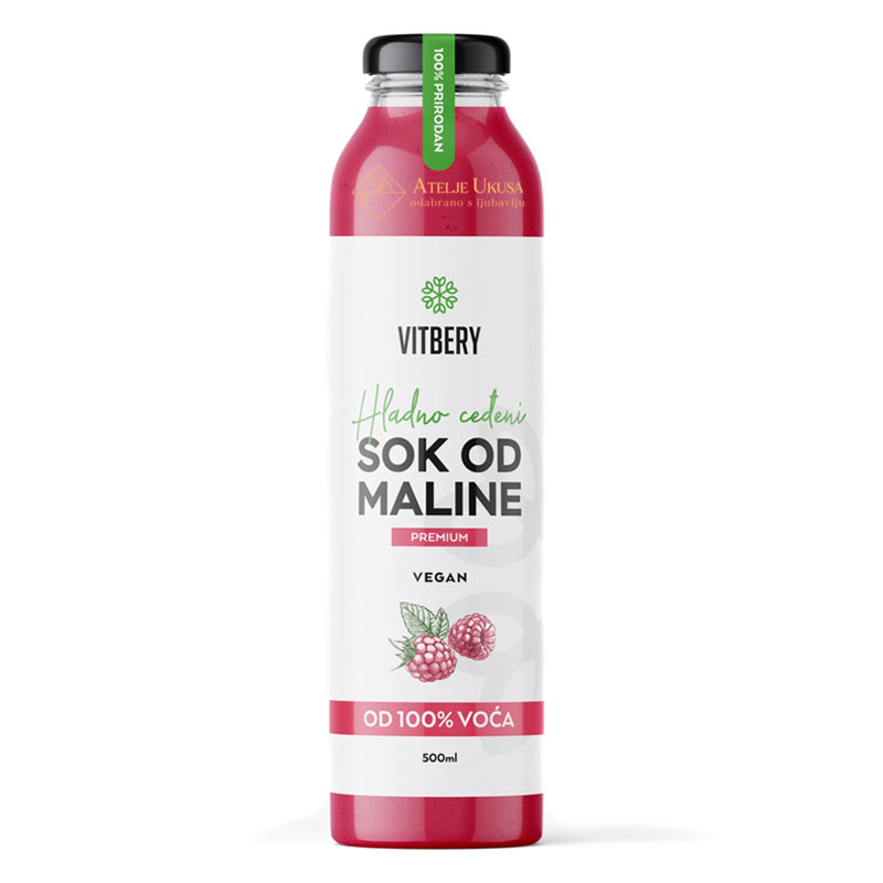 Vitbery Sok Od Malina 500 ml