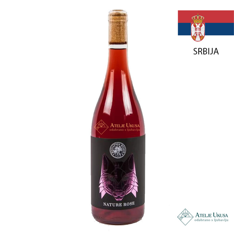 Vujić Nature Rose Prokupac, Rose Vino 0.75l