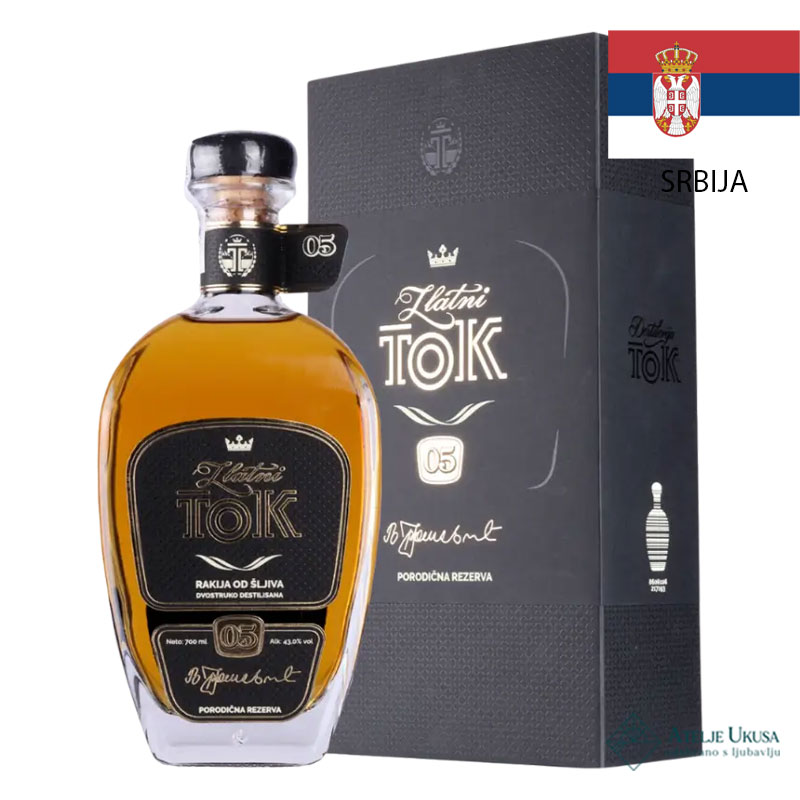 Zlatni Tok 5 Gift Box 0,7l
