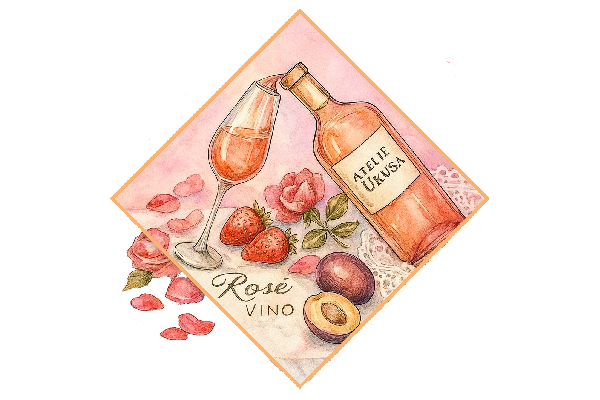 Rose vino